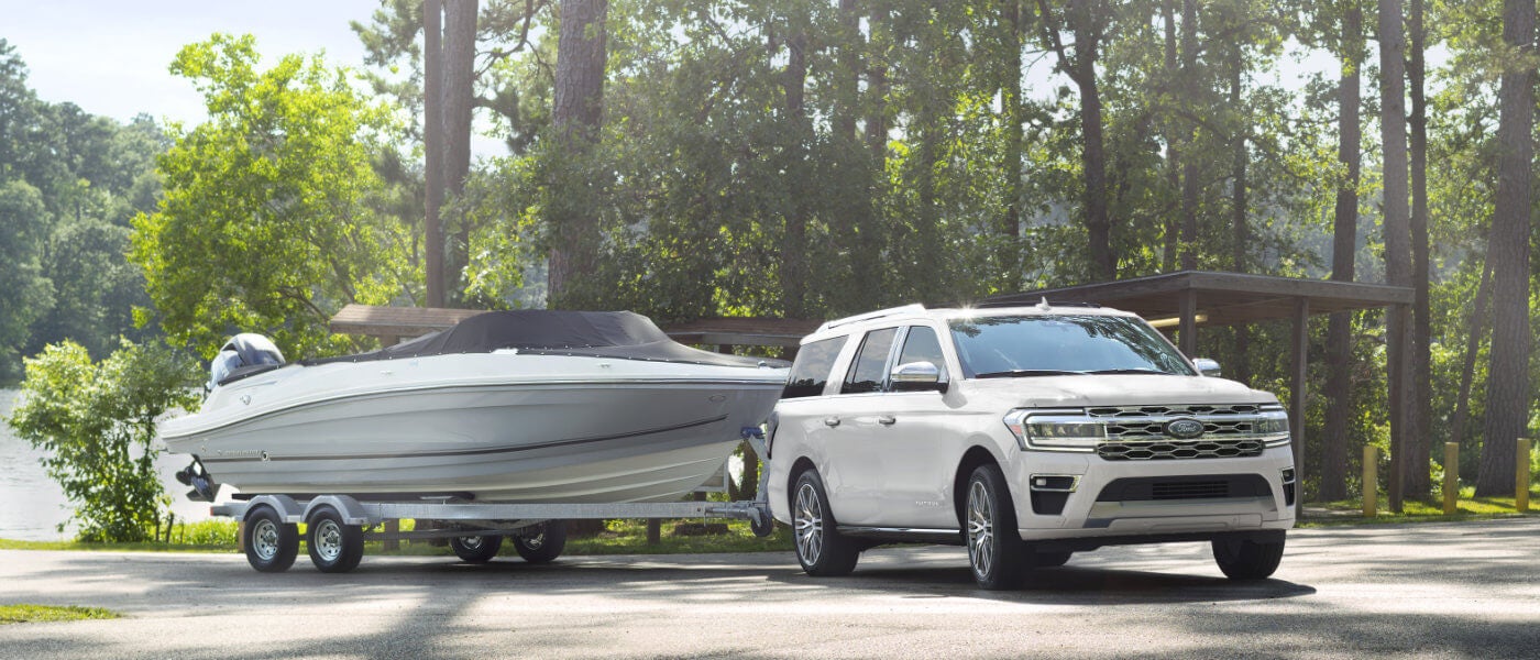 2024 Ford Expedition exterior towing boat