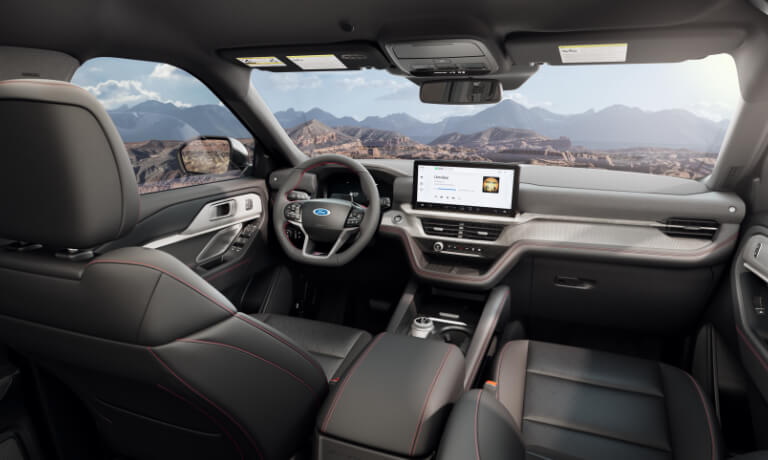 2025 Ford Explorer interior front seating