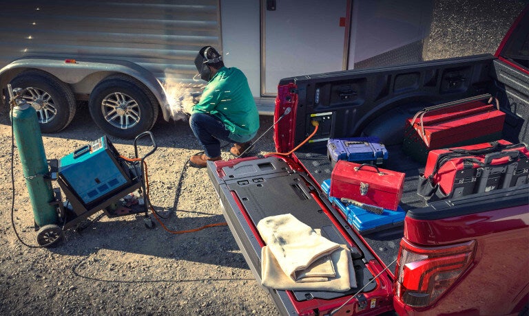 2025 Ford F-150 Exterior Bed Powering Welding Equipment